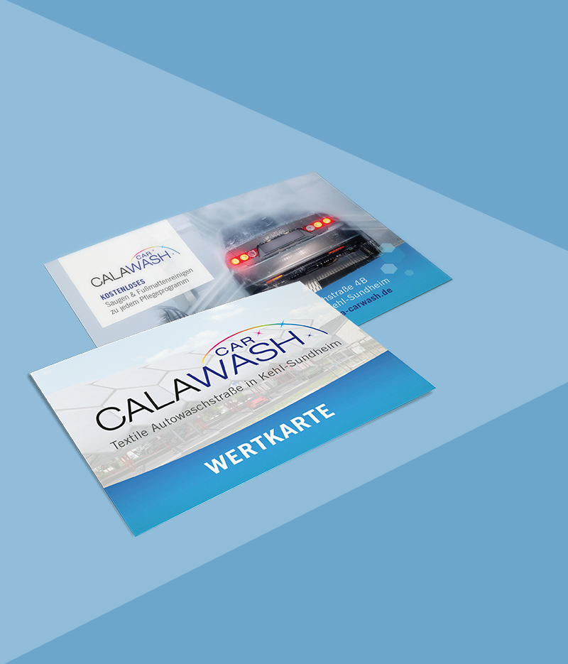 CalaCarWash Wertkarte